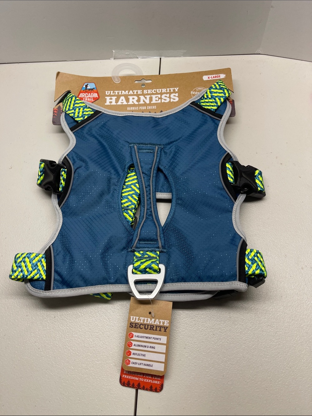 Dog Harness Ultimate Security Arcadia Trail Reflective NWT